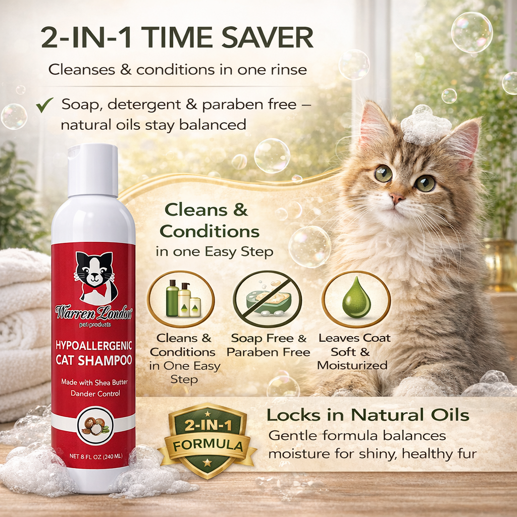 Warren London Cat Shampoo - Unscented - 8oz