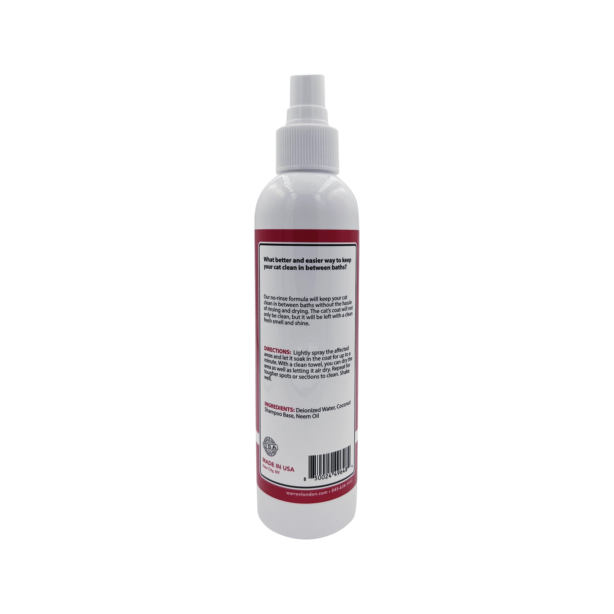 Warren London Cat Dry Shampoo - Citrus - 8oz