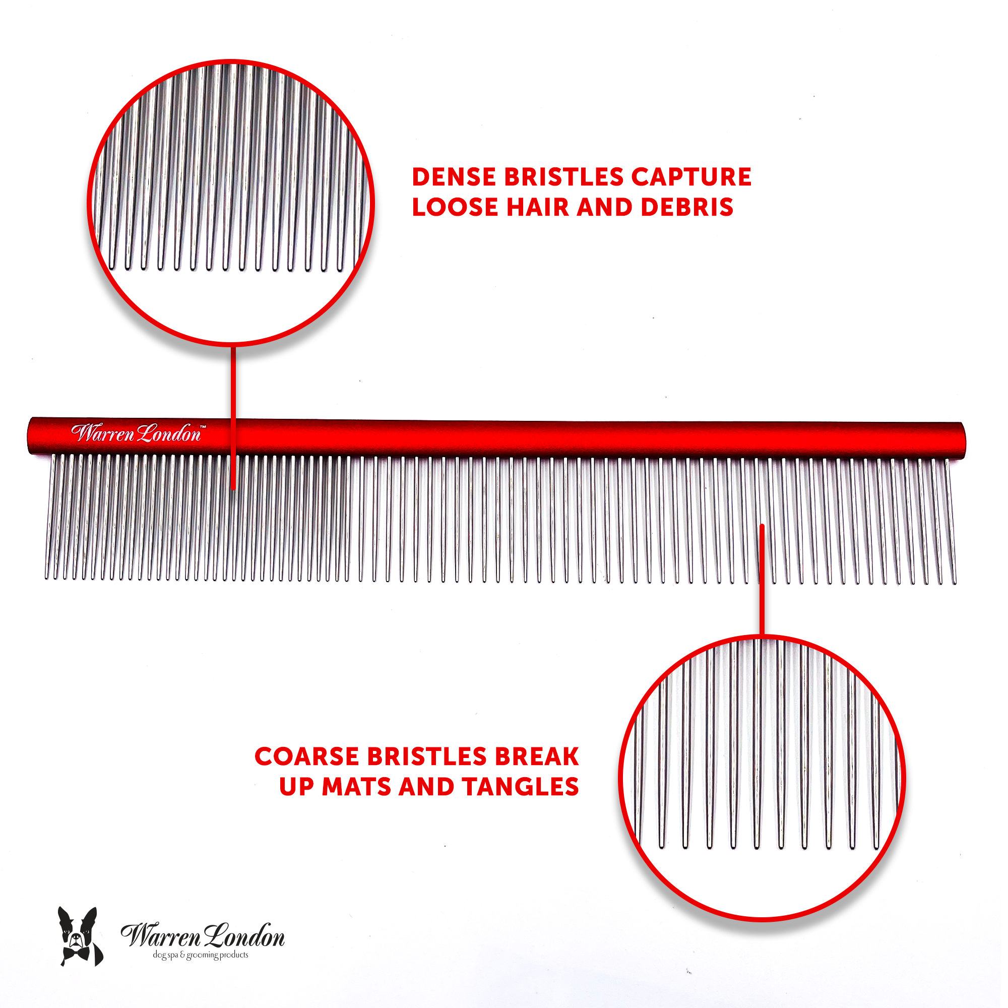 Warren London Detangling Strong Comb