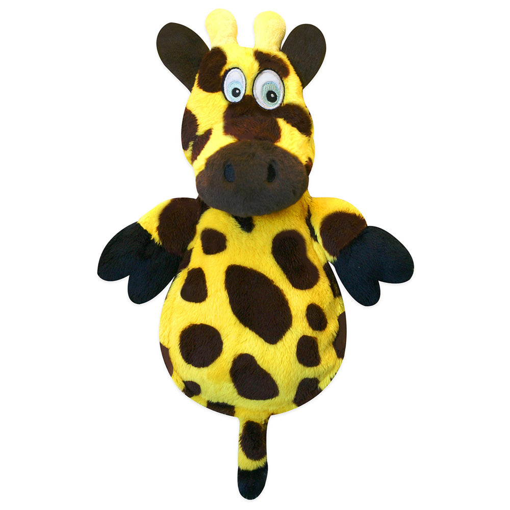 goDog Hear Doggy Giraffe w/Chew Guard Plush Dog Toy
