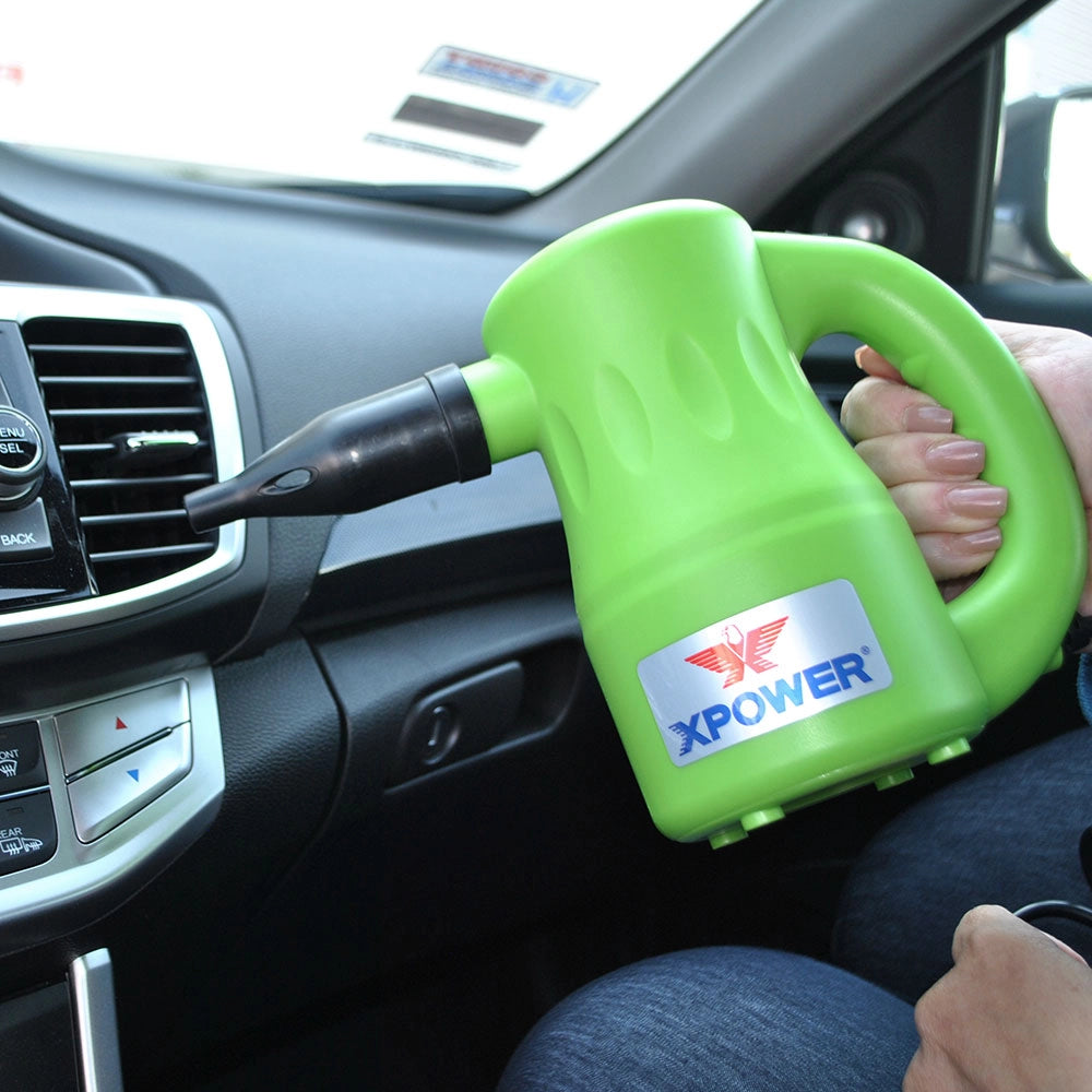 XPOWER B-53 Airrow Pro Multipurpose Home Pet Dryer, Duster, Air Pump, Blower - Green