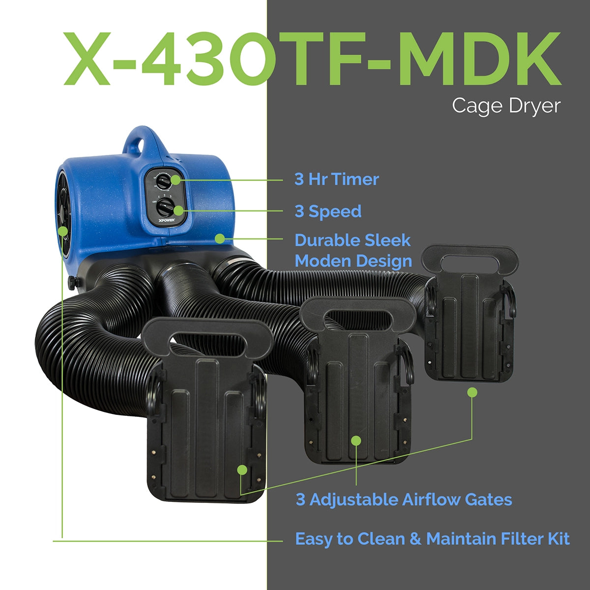 XPOWER CleanGroom Carbon-Free Solution - Core