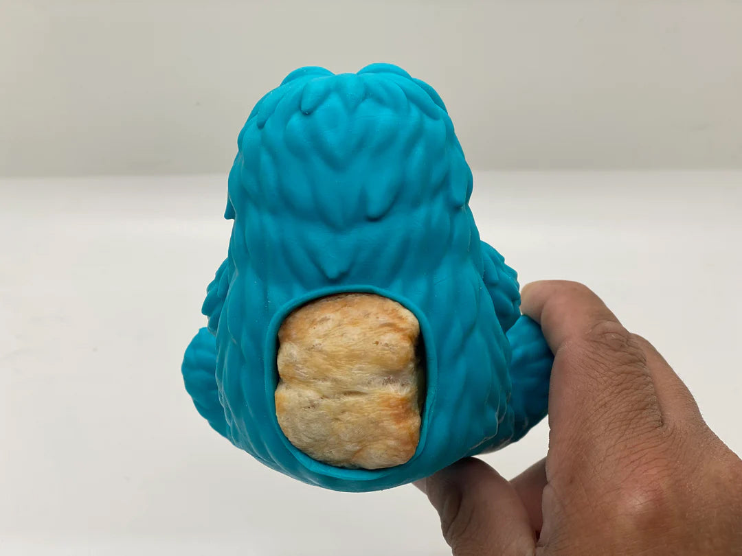 Yeti Dog Chew Puff & Play Hangry Yeti Blue