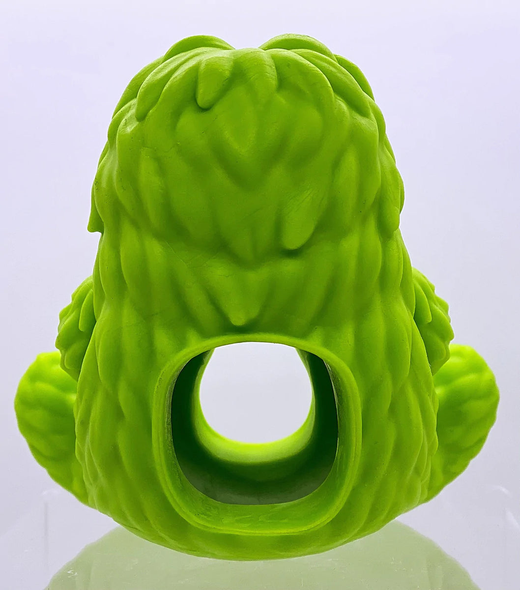 Yeti Dog Chew Puff & Play Hangry Yeti Green
