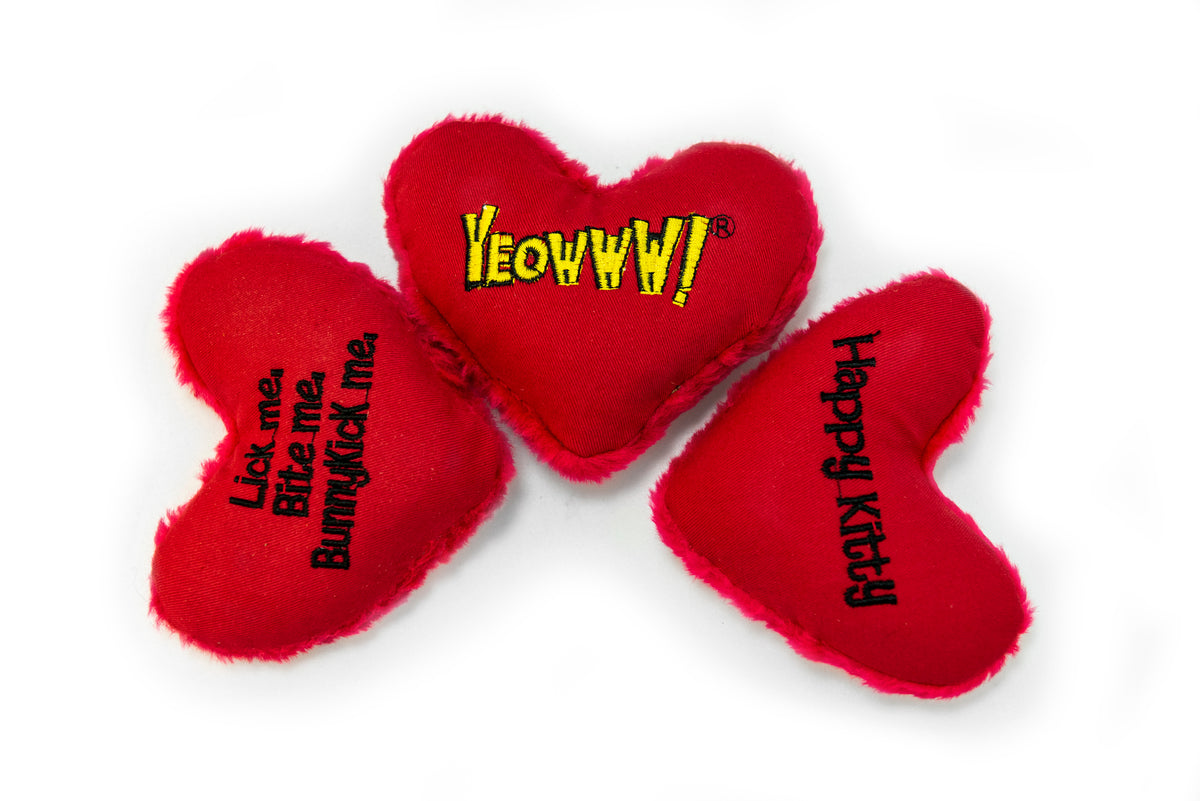 Yeowww! Hearrrt Attack - "Lick me. Bite me. Bunnykick me."