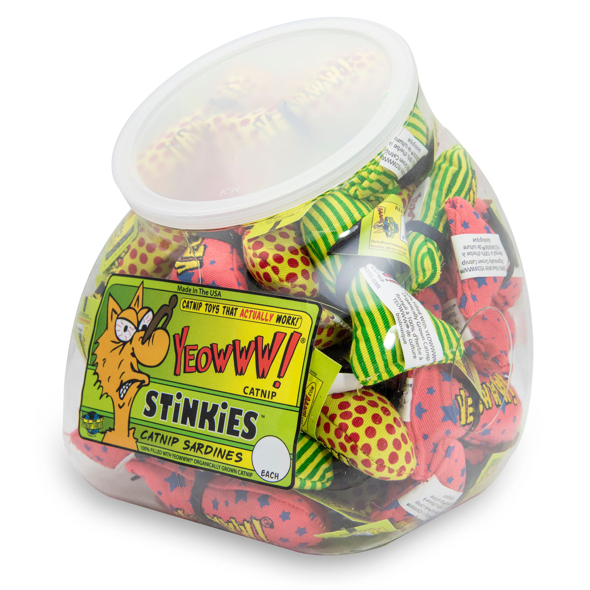 Yeowww! Fish Bowl w/School 0f 51 Stinkies