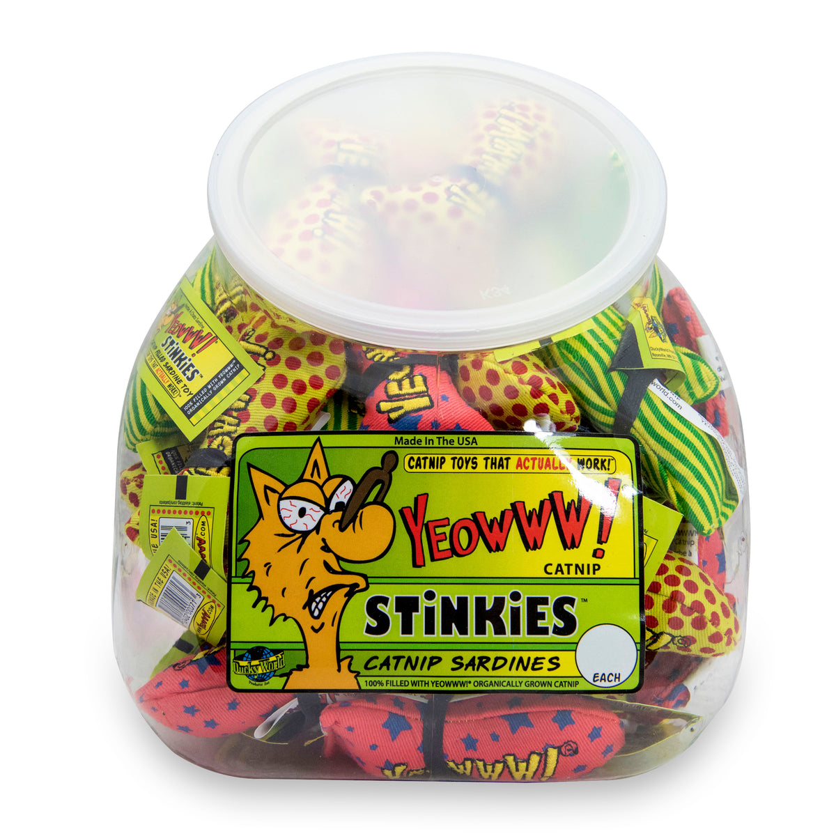 Yeowww! Fish Bowl w/School 0f 51 Stinkies