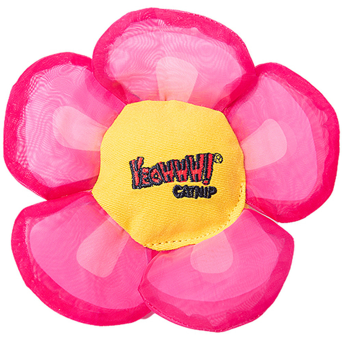 Yeowww! Catnip Daisy's Flower Tops Cat Toy Pink