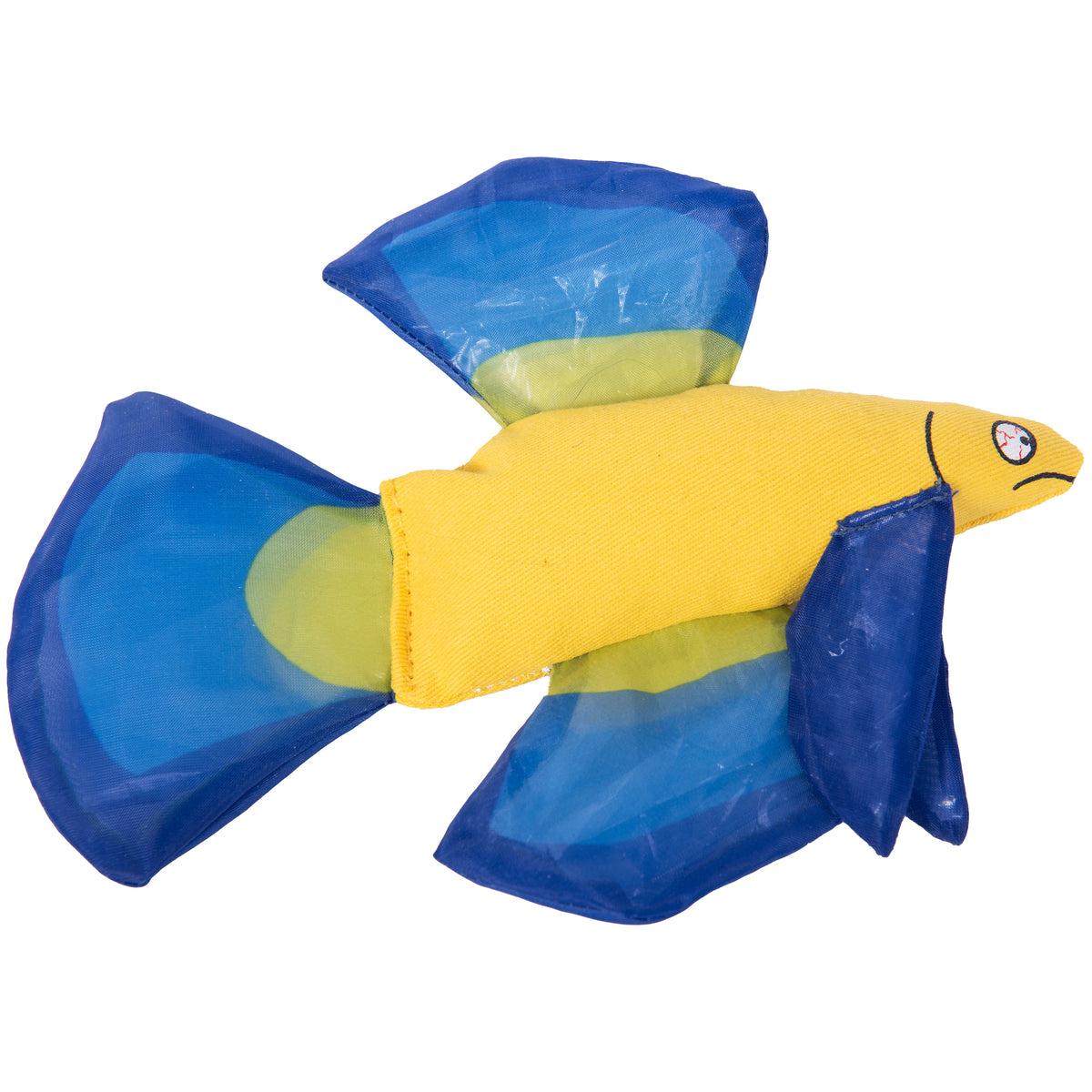 Yeowww! Mo Betta Fish Cat Toy Blue