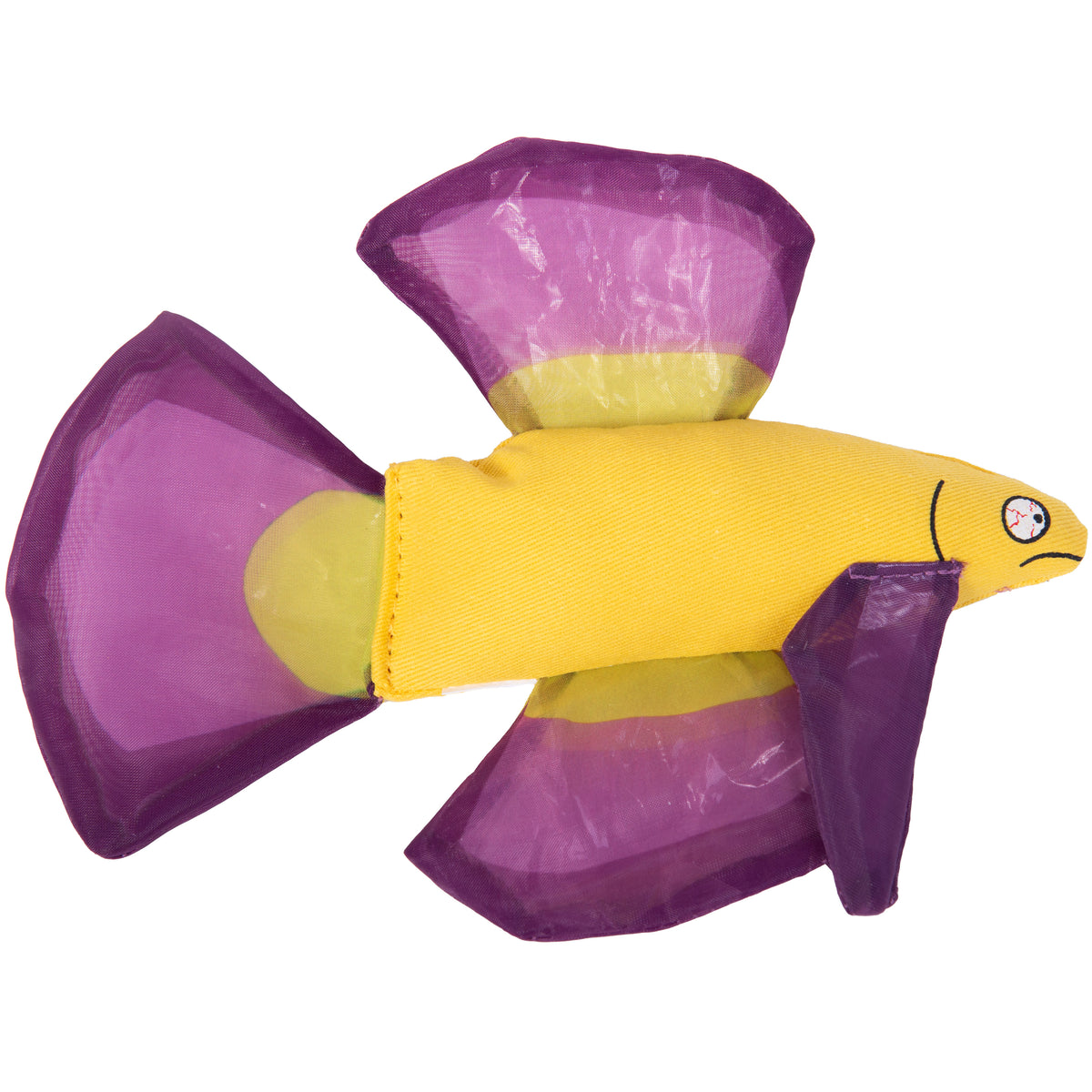 Yeowww! Mo Betta Fish Cat Toy Purple