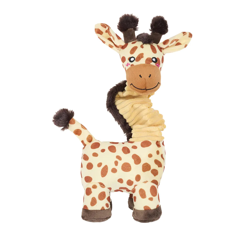ZippyPaws Bungee Buddiez Giraffe Dog Rope Toy