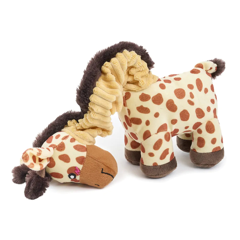 ZippyPaws Bungee Buddiez Giraffe Dog Rope Toy