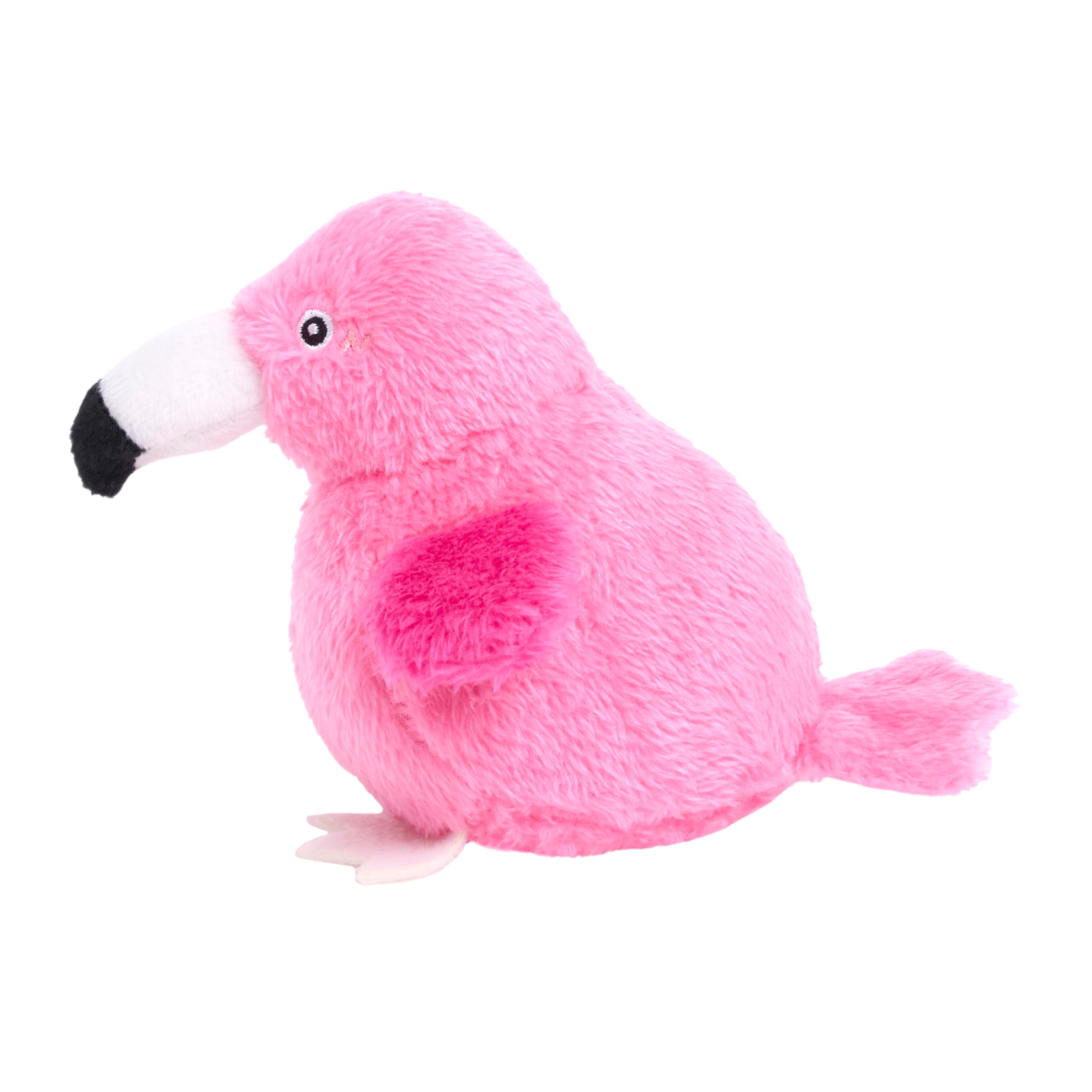 ZippyPaws ZippyTuff+ 2-in-1 Birdiez Flamingo Dog Chew Toy