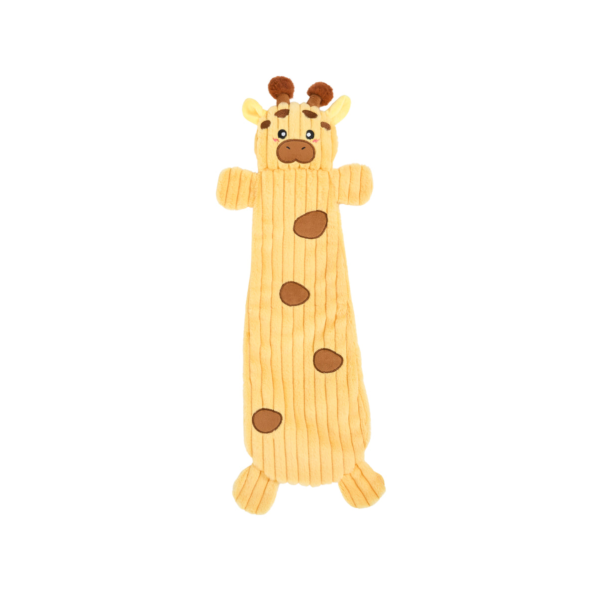 ZippyPaws Crinkle Peltz Giraffe Plush Dog Toy