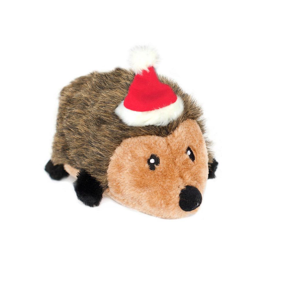 ZippyPaws Holiday Hedgehog Plush Dog Toy Large