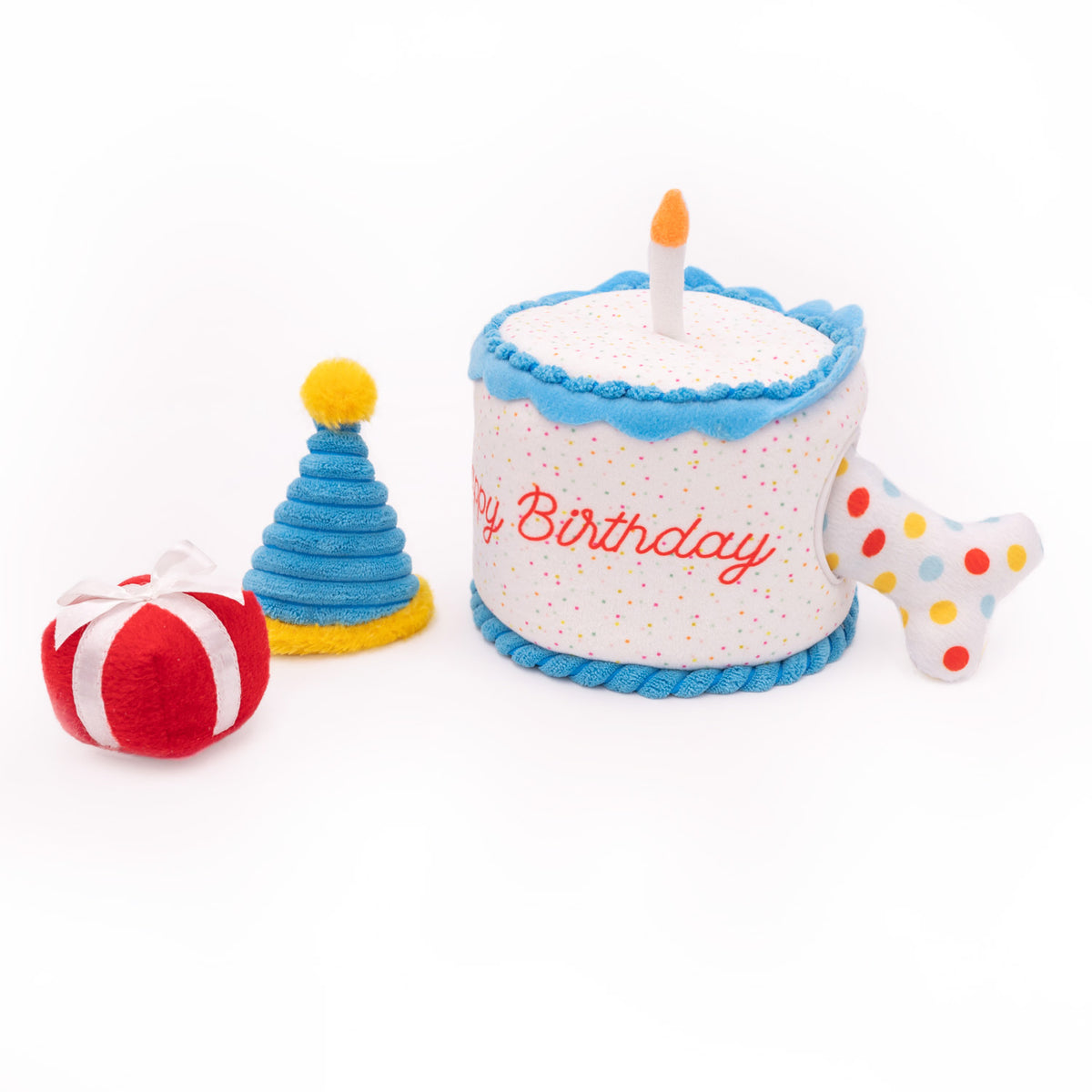 ZippyPaws Zippy Burrow™ - Birthday Cake