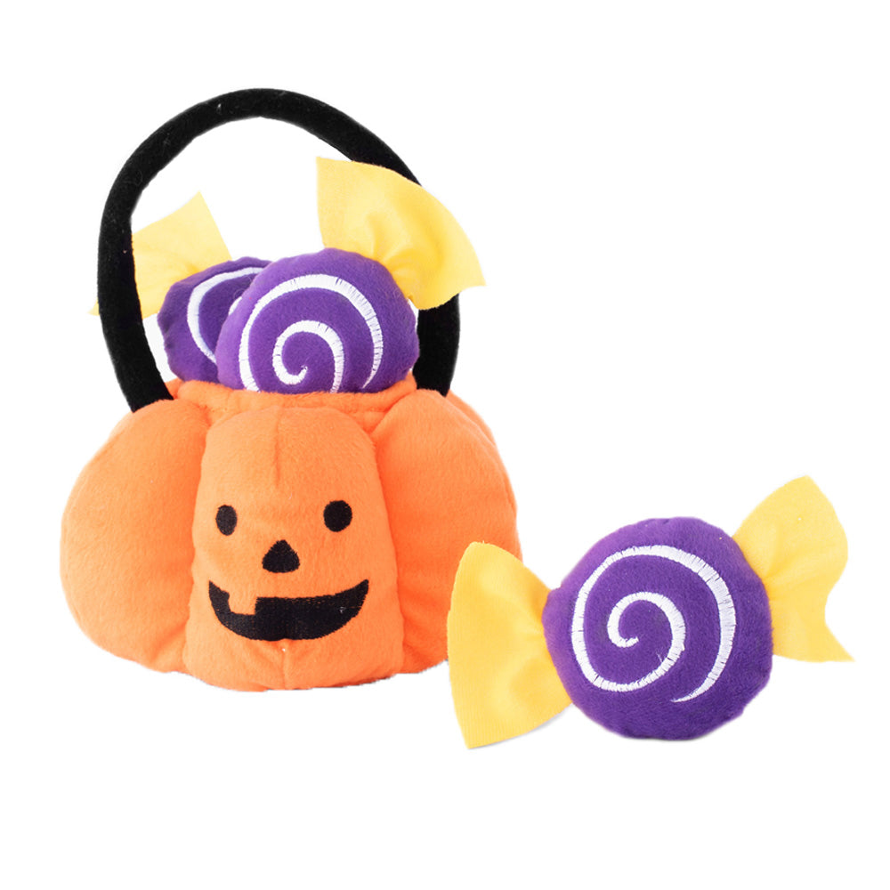 ZippyPaws Zippy Burrow Trick-or-Treat Basket