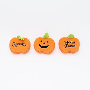 ZippyPaws Halloween Miniz 3Pack Pumpkins