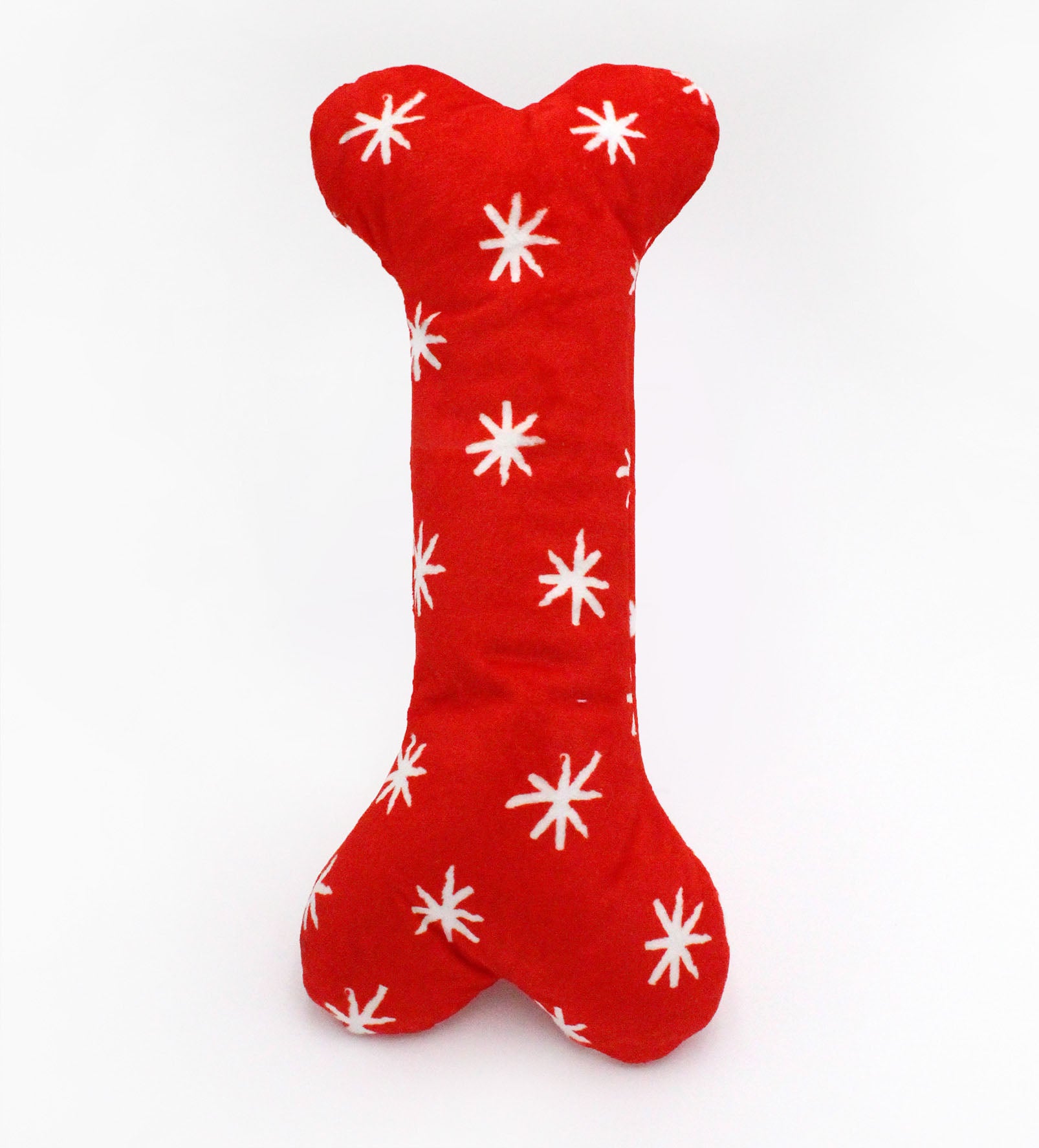ZippyPaws Holiday Jigglerz® Festive Bone Plush Dog Toy