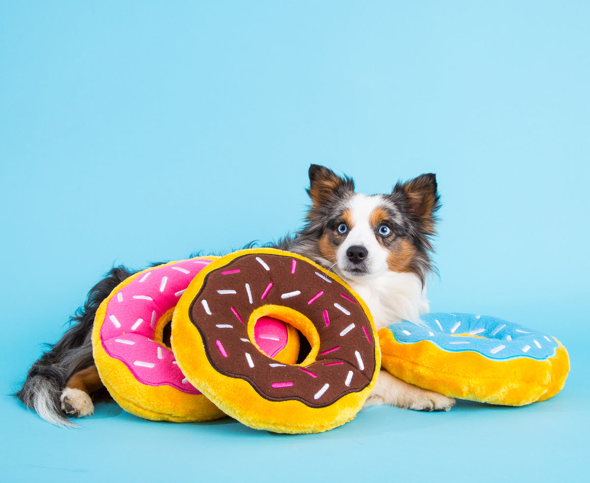 ZippyPaws Jumbo Donutz Chocolate