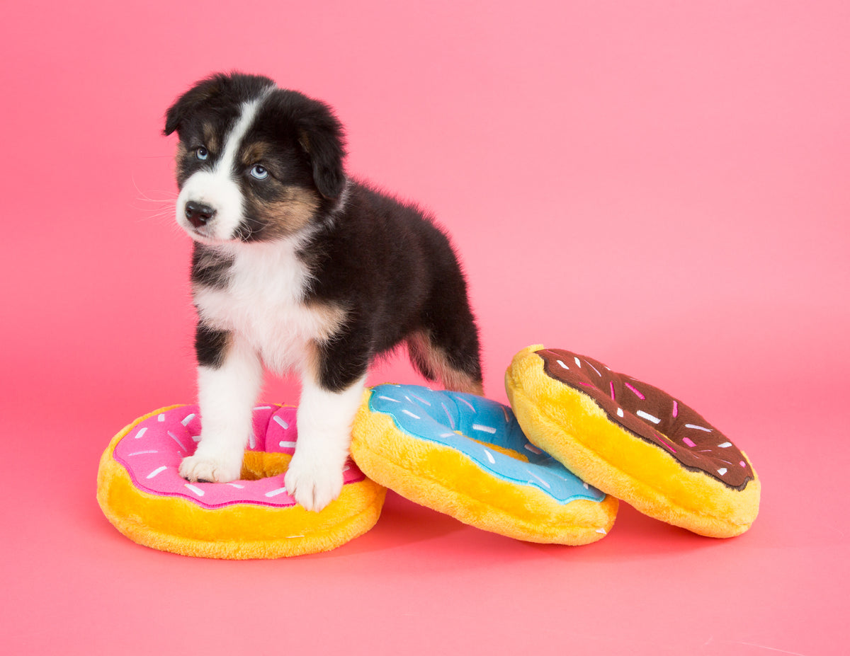 ZippyPaws Jumbo Donutz Strawberry