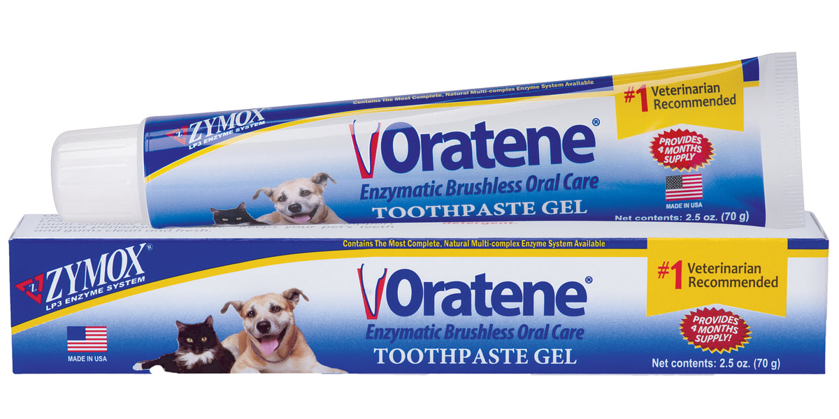 Zymox Oratene Brushless Toothpaste Gel 2.5oz