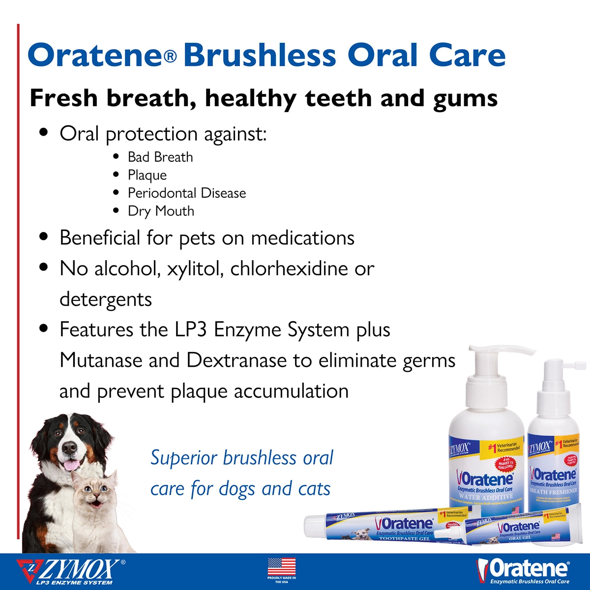 Oratene Water Additive - 4 oz. bottle