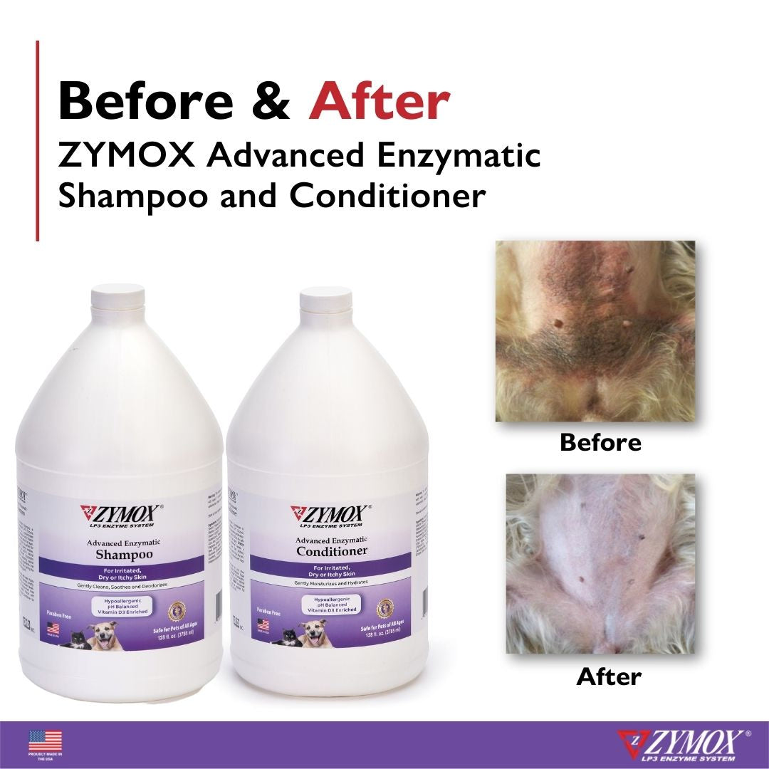 Zymox Advanced Enzymatic Shampoo - 1 gallon
