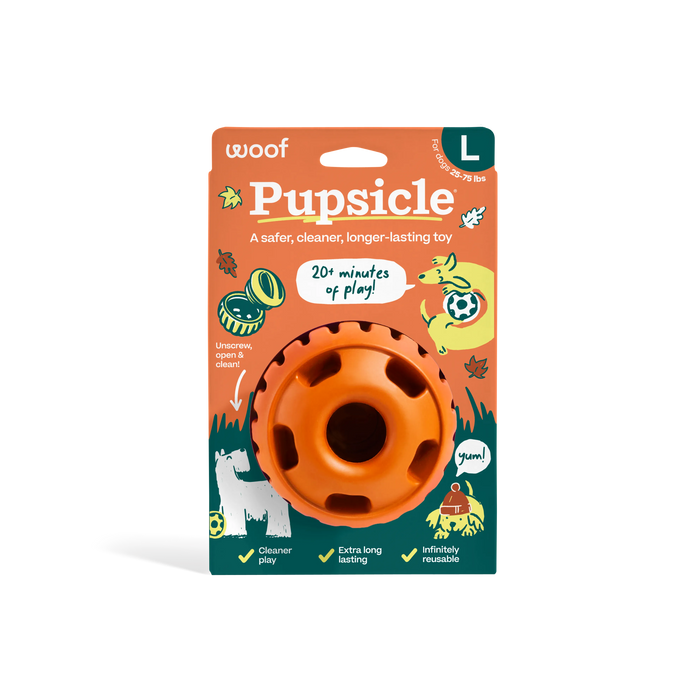 WOOF Pumpkin Pupsicle Large