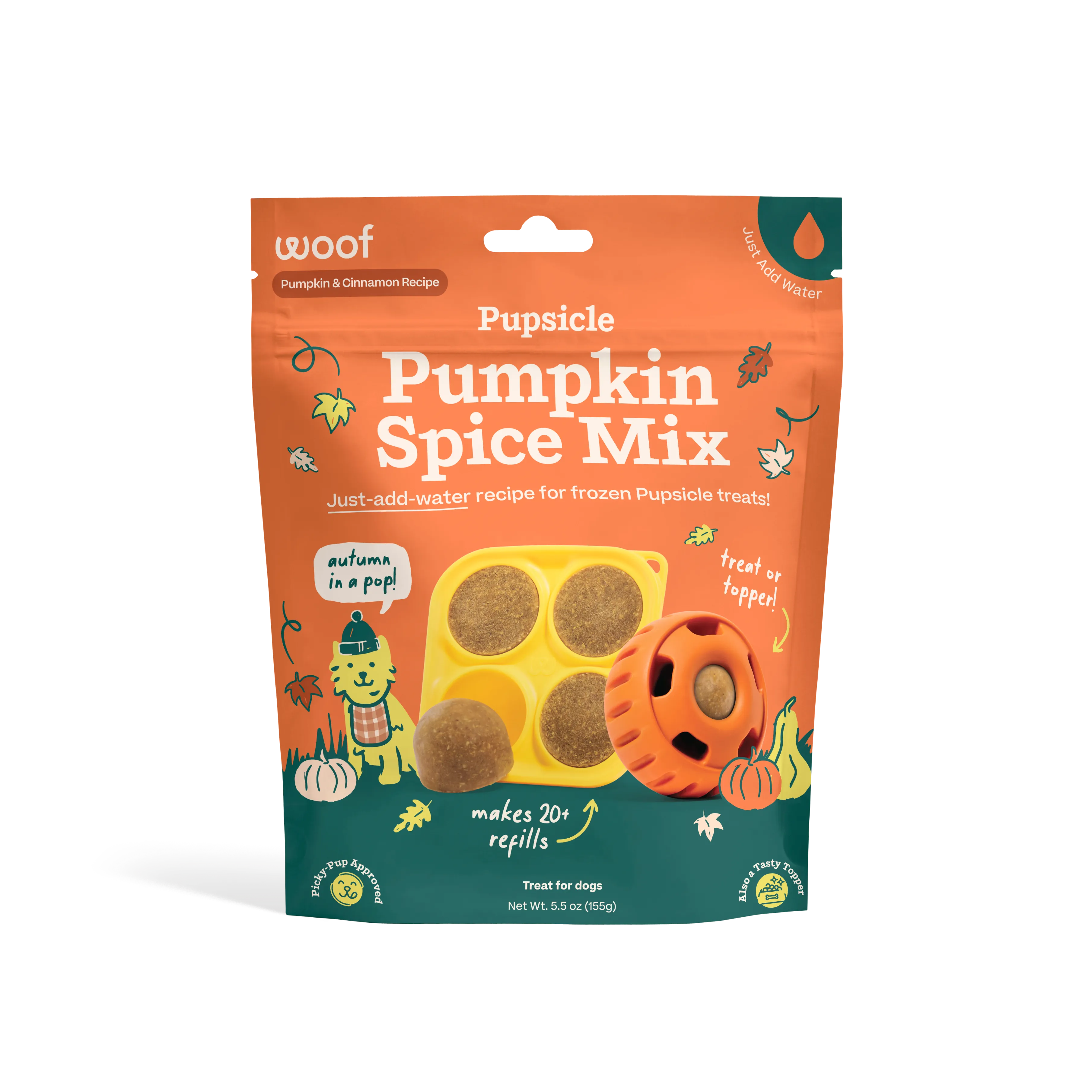 WOOF Pupsicle Treat Mix - Pumpkin Spice