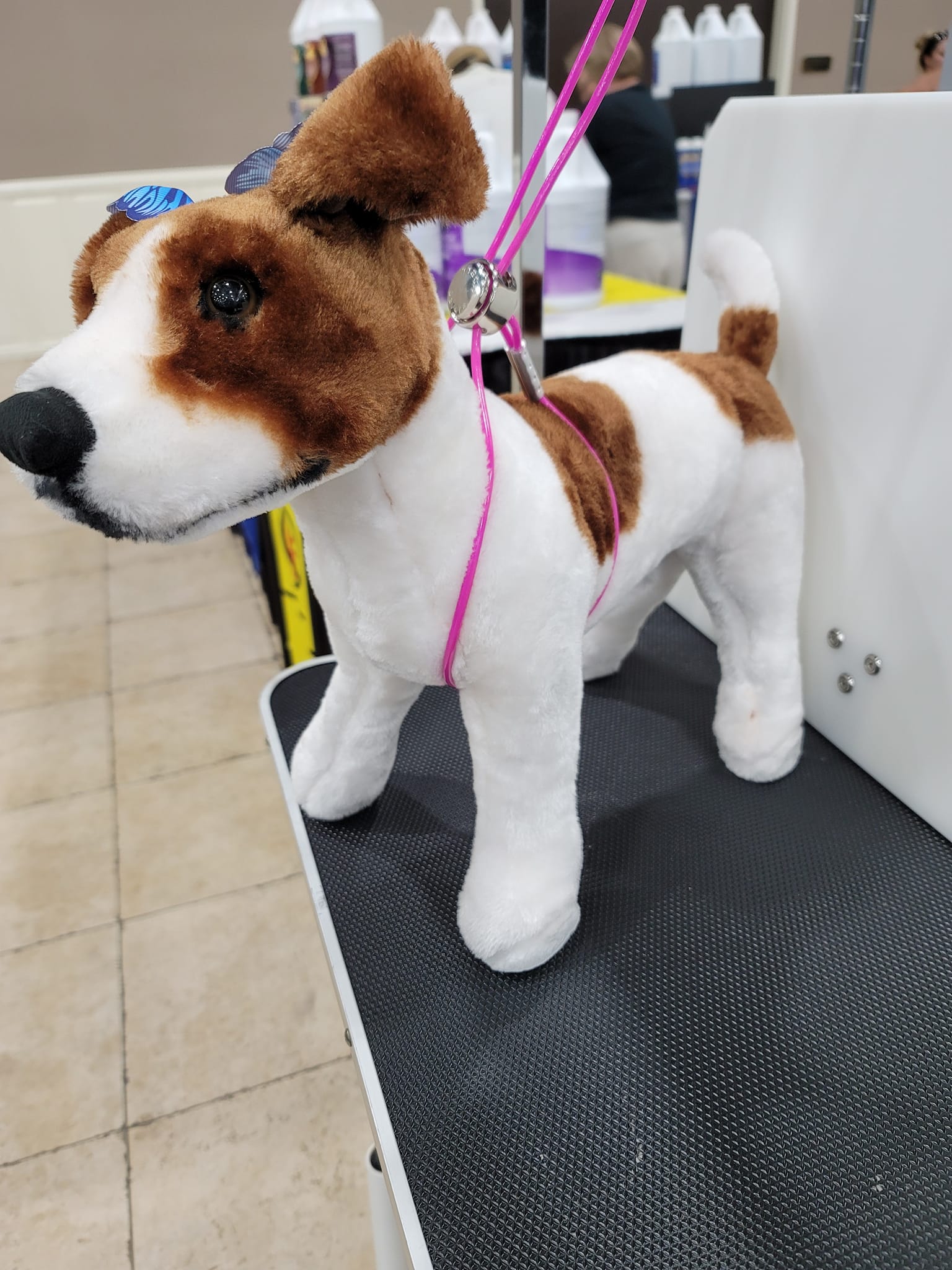 All For Groomers Blue Vinyl Trach Saver Small
