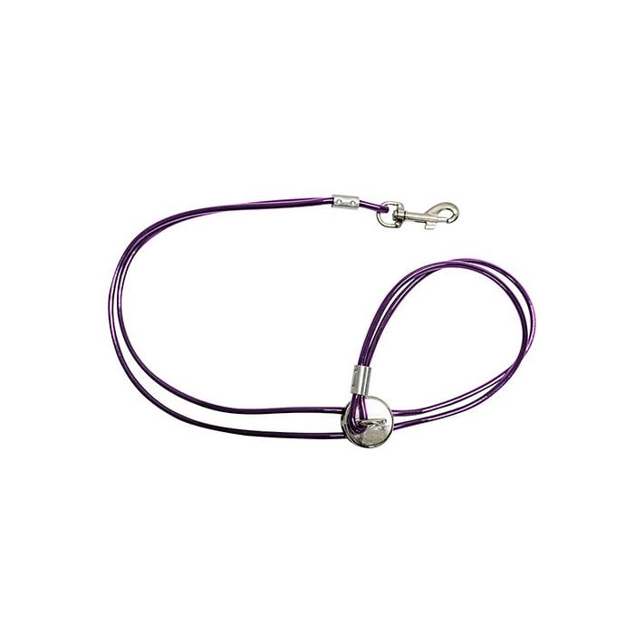 All For Groomers Purple Vinyl Trach Saver Large