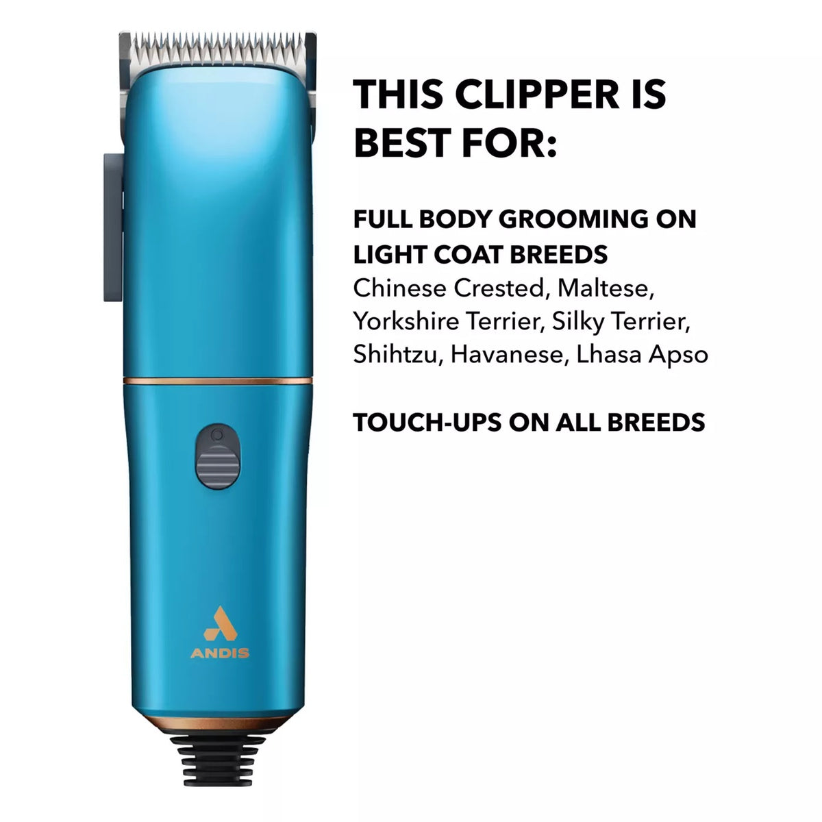 Andis CEC-100- Easy Clip Adj. Blade Corded Clipper Kit