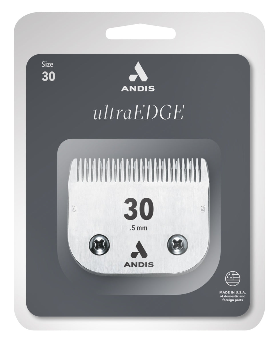 Andis #30 UltraEdge Blade Set, 1/50" - 0.5 mm