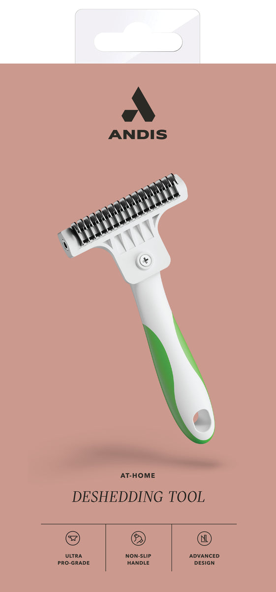 Andis Deshedding Tool - Green/White - VBL