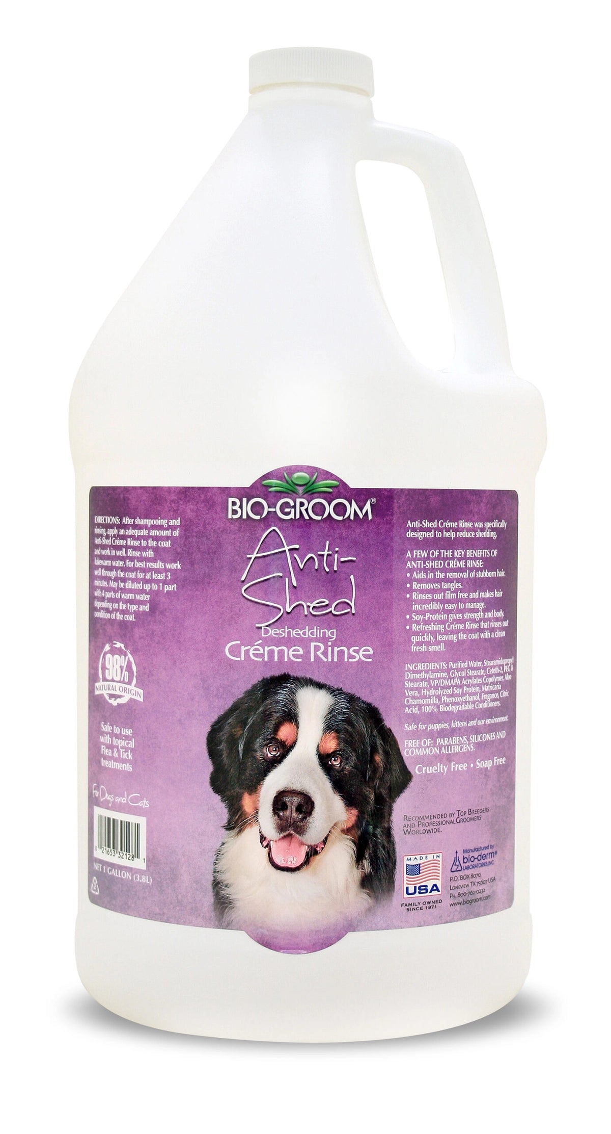 Bio-Groom Anti-Shed Crème Rinse Gallon
