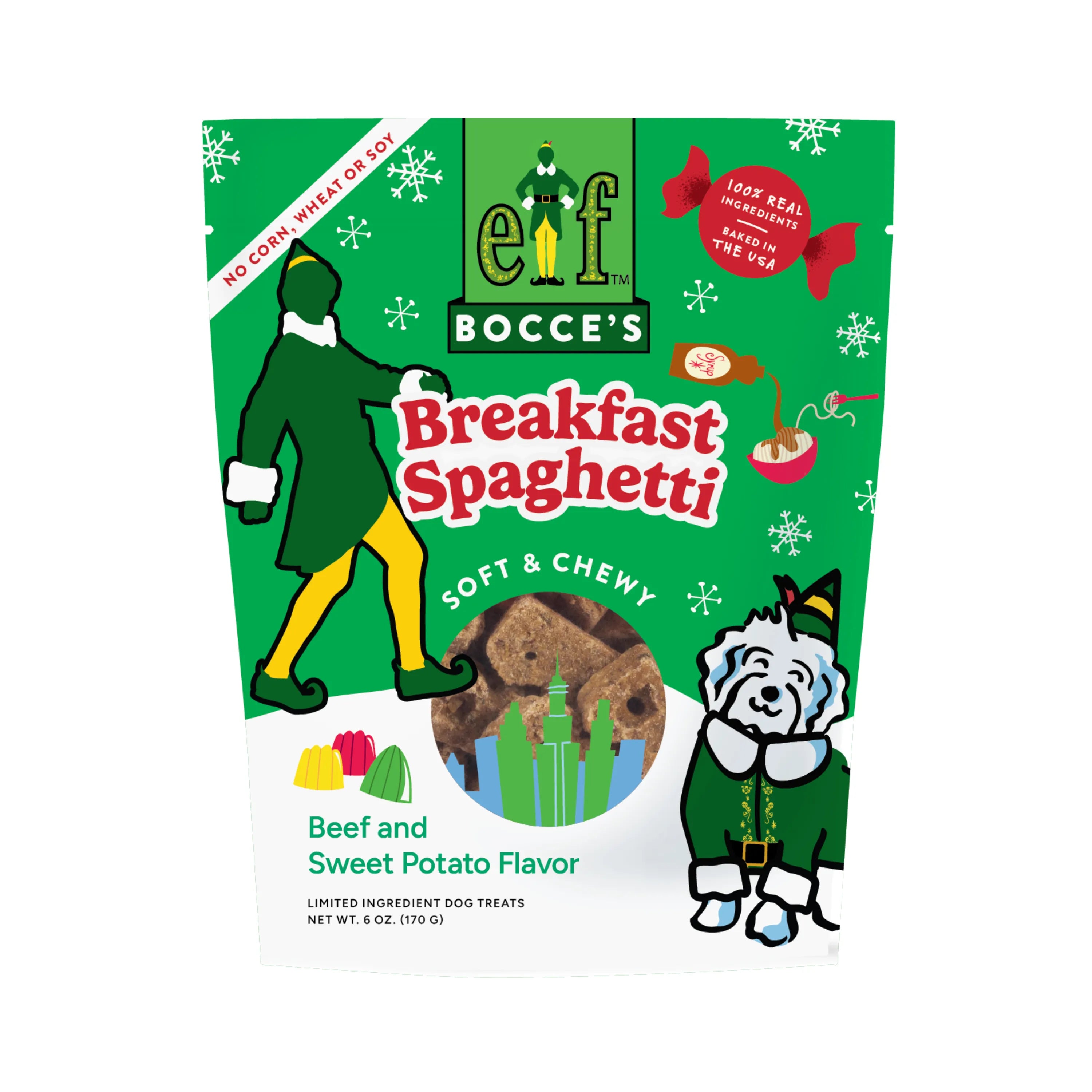Bocce's Bakery Breakfast Spaghetti Soft & Chewy Dog Treats 6oz