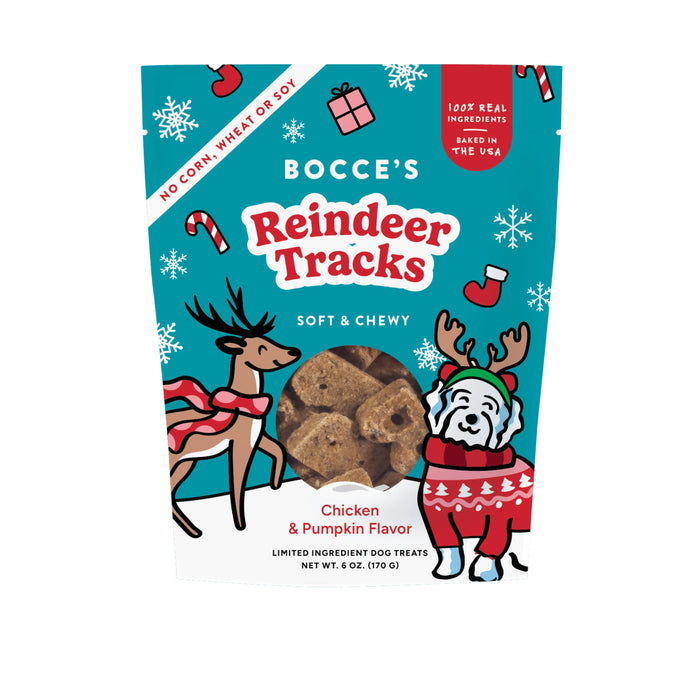 Bocce's Bakery Reindeer Tracks Soft & Chewy Dog Treats 6oz
