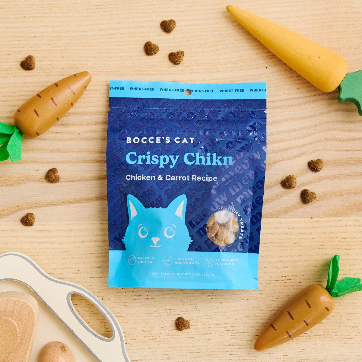 Bocce's Bakery Crispy Chikn Crunchy Cat Treats