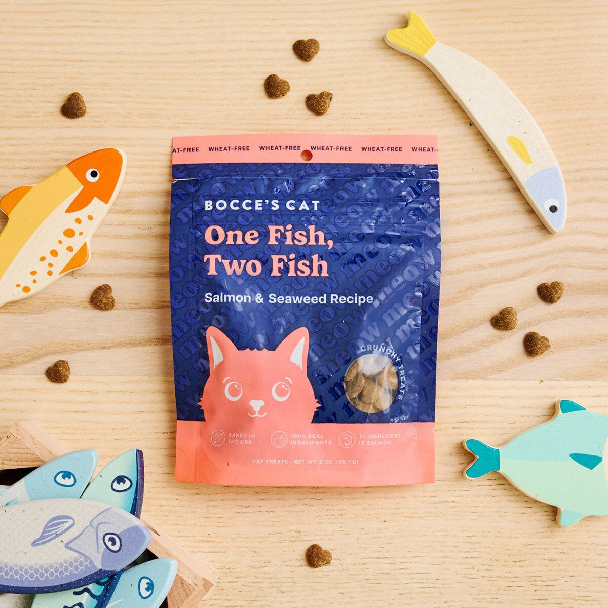 Bocce's Bakery One Fish, Two Fish Cat Treats