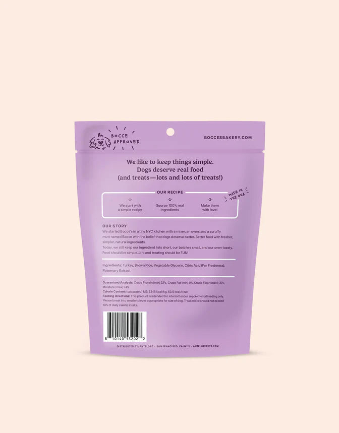 Bocce's Bakery Gobble Gains Jerky Protein Cuts Dog Treats 5oz