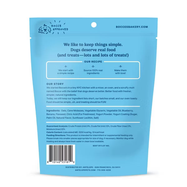 Bocce's Bakery Very Berri Froyo Soft & Chewy Dog Treats 6oz