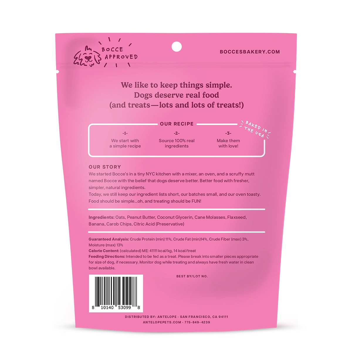 Bocce's Bakery Love Potion No. K-9, Soft & Chewy, 6oz