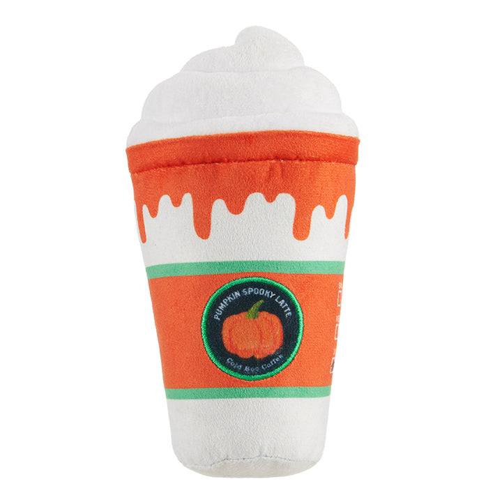 BARK Whipped Pupkin Latte Plush Dog Toy