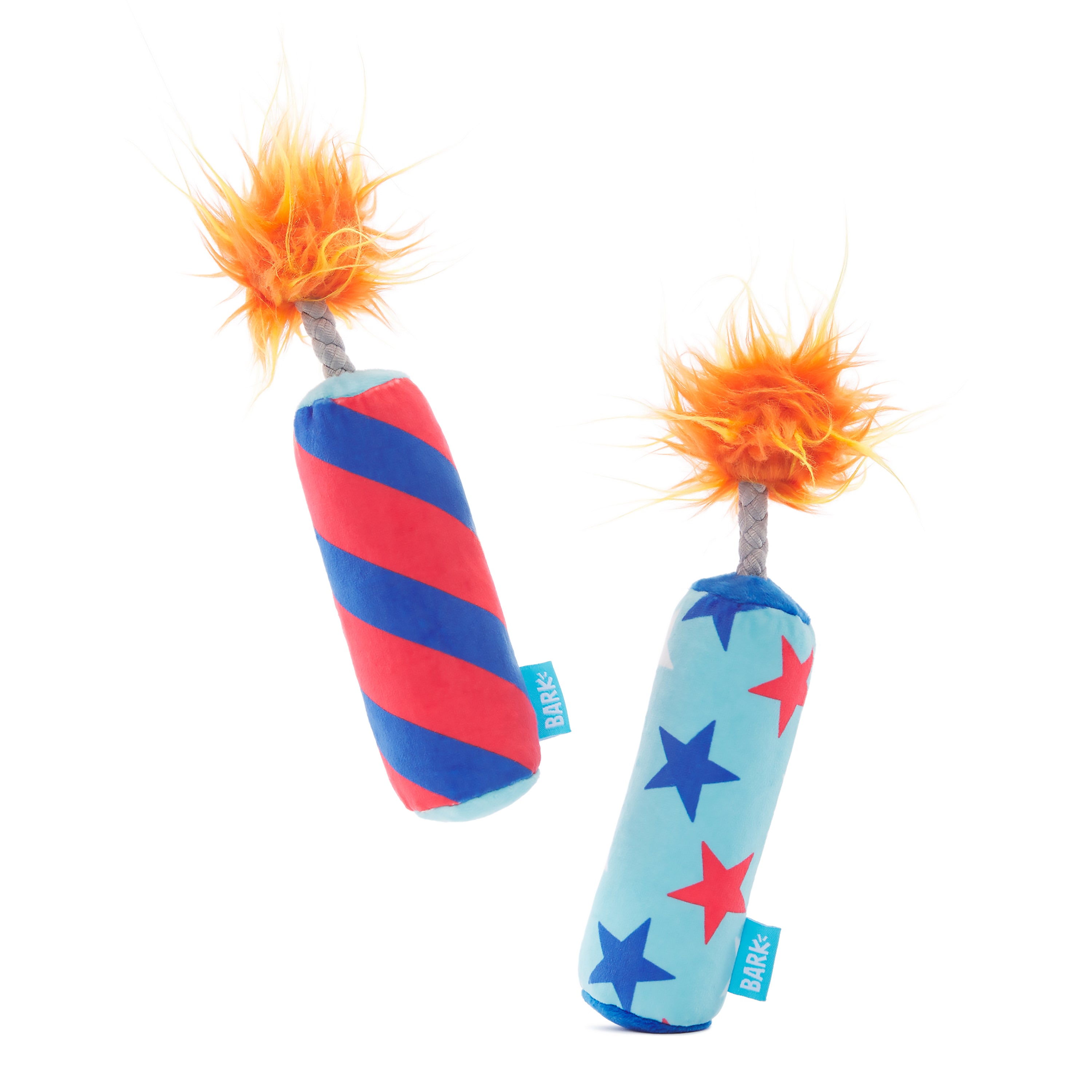 BARK Pup-Pup Fireworks Plush Dog Toy XS/S