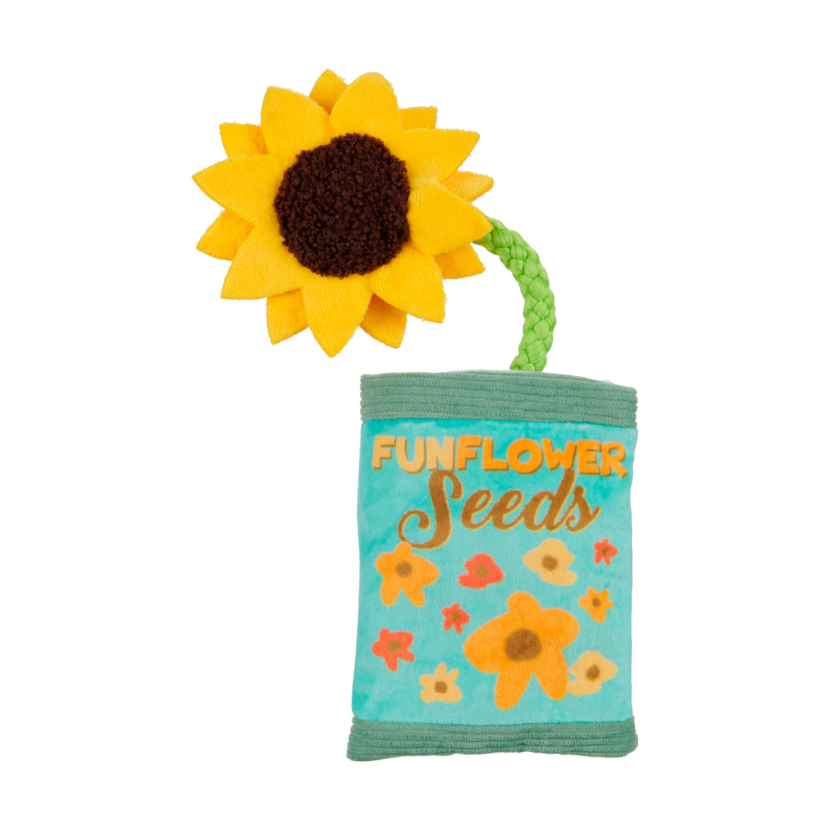 BARK Funflower Seeds Rope Dog Toy