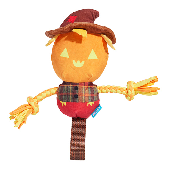 BARK Jack-Crow-Lantern Plush Dog Toy