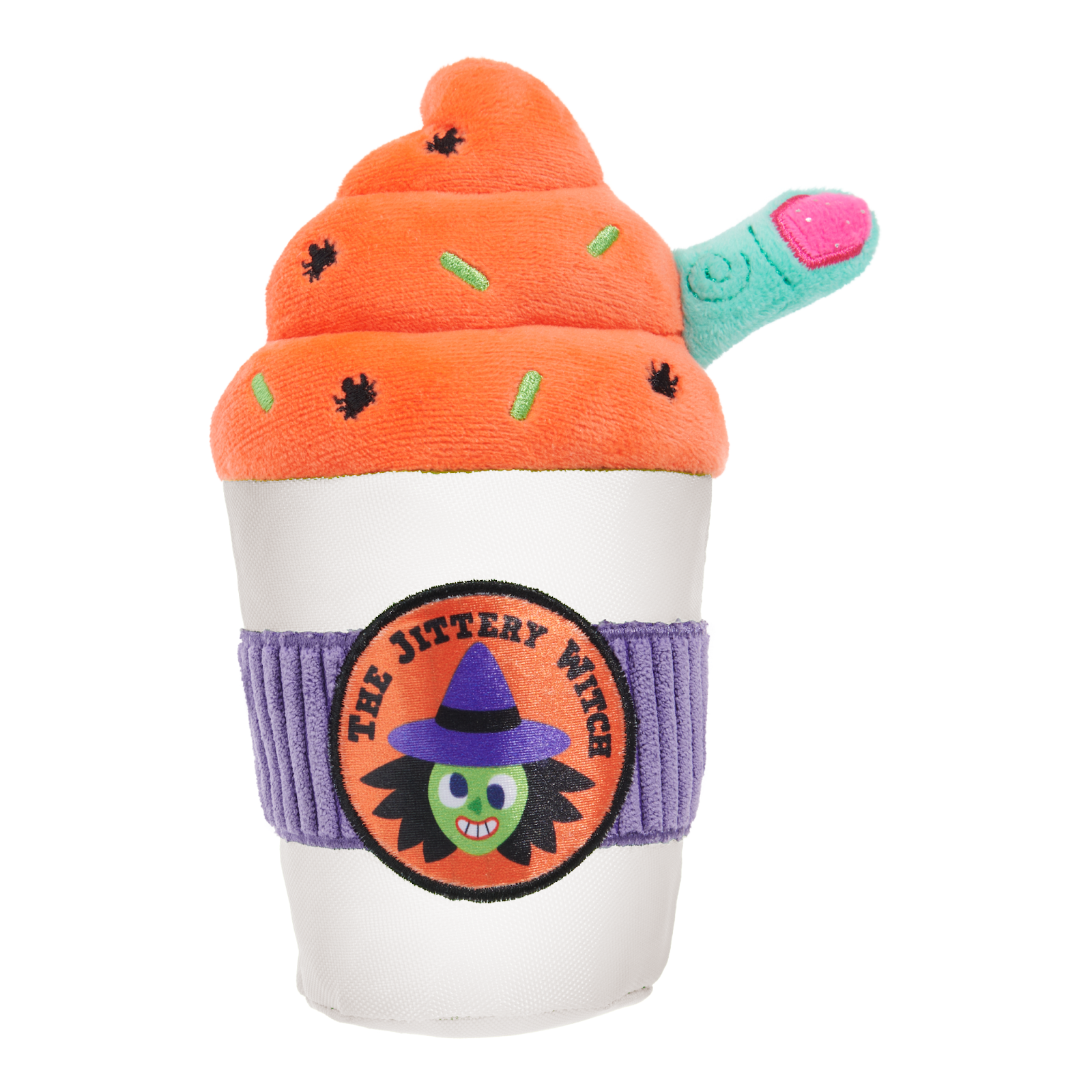 BARK Halloween Witch's Brew Plush Dog Toy
