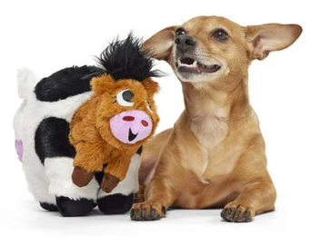 BARK Bertha the Cow Dog Plush Toy