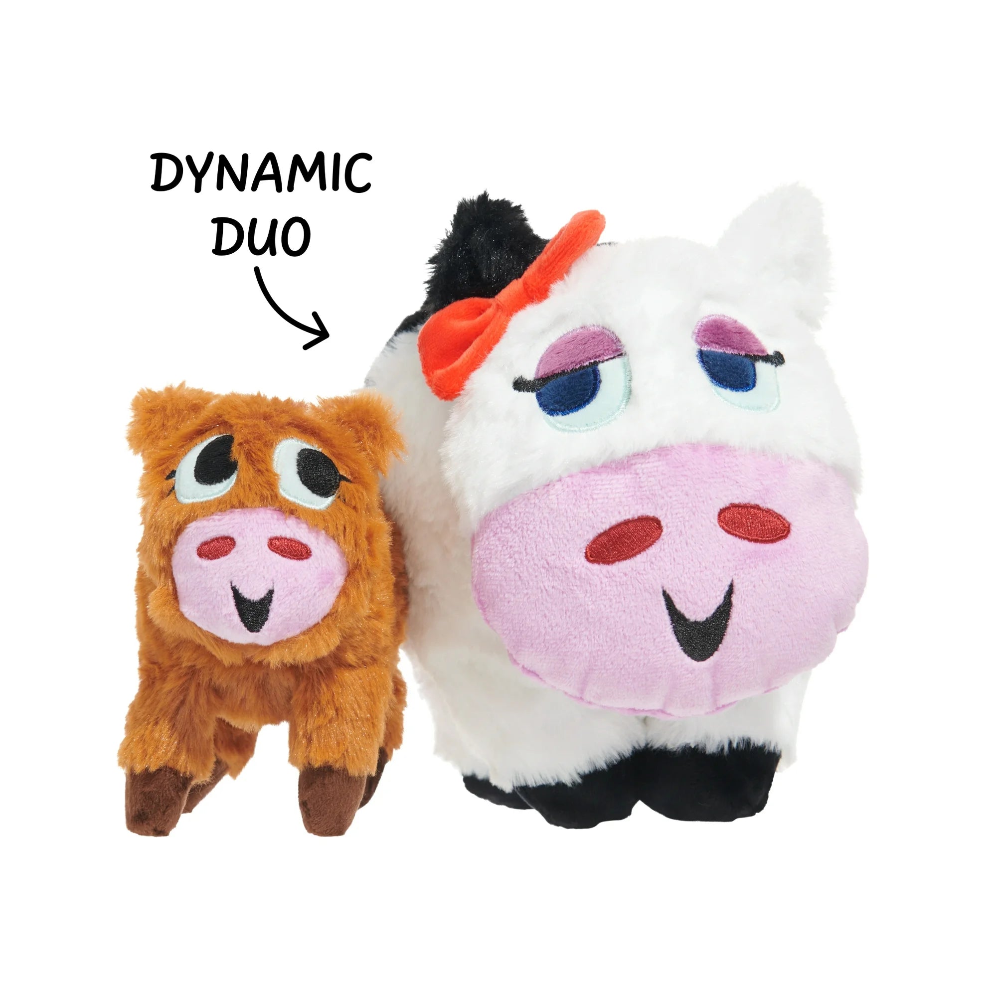 BARK Bertha the Cow Dog Plush Toy